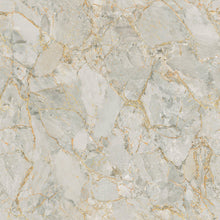 Load image into Gallery viewer, 999K009 gold inlay tile Indoor porcelain design decorative polished glazed porcelain printed ceramic golden tiles