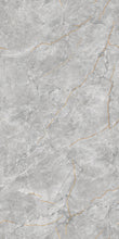 Load image into Gallery viewer, RF-999K126007  Tesla Gold White and gold ceramic luxury modern wall tile kitchen backsplash sintered stone polished glazed porcelain marble big tile slab