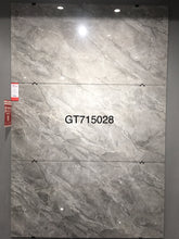 Carica l'immagine nel visualizzatore di Gallery, 750x1500 gres porcellanato di grandi dimensioni in marmo Materiali da costruzione Piastrelle per pavimenti in gres porcellanato grigio smaltato antiscivolo RF-GT715028 Roccia profumata di montagna