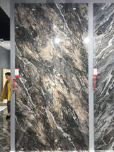 Load image into Gallery viewer, China Gold Line Marble Effect Polished Glazed Porcelain Tile,