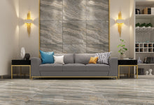 Load image into Gallery viewer, 999K006 Marble Look Home Decoration Glossy Wall Tiles Golden Glazed Polished Porcelain Tile for Floor