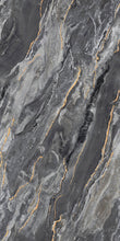 Load image into Gallery viewer, RF-999K126009  Phantom Springletile luxury Black and Gold Marble glazed porcelain ceramic philippines step design non slip Tile