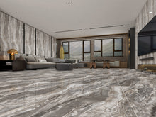 Load image into Gallery viewer, RF-TC126307 Agate Dark Gary Full Body Marble Tiles