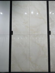 GT715217Factory Direct 750X1500 10mm Marble Stone Look Polished Porcelain Floor Tile