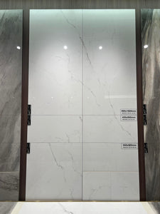 AB918303 Statuario Extra 900x1800 glazed slab full polished glossy marble tile for living room decoration