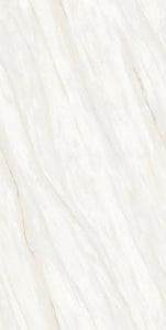 JM61202 White Glossy Full-Body Marble Floor 1200x600mm Premium Big Size polished glazed Metallic Porcelain Ceramic Tiles for Living Room