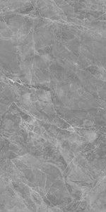 TC126551Dark Glossy Marble Look Polished Glazed Porcelain Floor