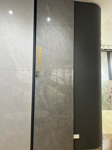 AB-YB918611 Bulgarian medium grey Hot Selling Modern 900*1800 Grey Porcelain Slabs Big Floor Slab Tiles