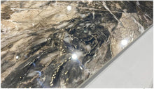 Load image into Gallery viewer, China Gold Line Marble Effect Polished Glazed Porcelain Tile,
