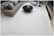 Carica l&#39;immagine nel visualizzatore di Gallery, Marmo Cinese Bianco Ceram Pavimento 75x150 Piastrelle Porcellana Polacca Pisos Porcelanato RF-GT715020 Snow Mountain 
