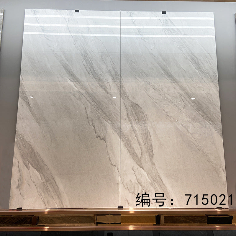 Grey color floor interior porcelain tiles wave marble looking porcelanatos para habitation tile for floor RF-GT715021 Sea Clouds Rock