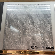 Load image into Gallery viewer, High gloss 750x1500mm luxury Continuous pattern big slab tiles whole body marble floor tiles living room slate wall tiles GT715035 Ink rock
