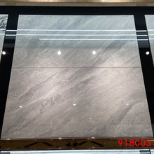 Carica l&#39;immagine nel visualizzatore di Gallery, grandi formati gres porcellanato marmo Materiali da costruzione Smaltato Antiscivolo Gres porcellanato grigio Pavimenti Ceramica GT918003
