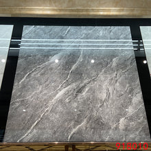 Carica l&#39;immagine nel visualizzatore di Gallery, Sala 900x1800mm Piastrelle per pavimenti decorative moderne di grandi dimensioni in porcellana smaltata grigia e bianca RF-GT918010
