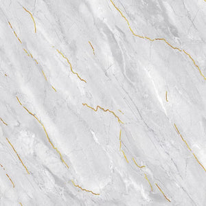 china marble look floor with golden lines