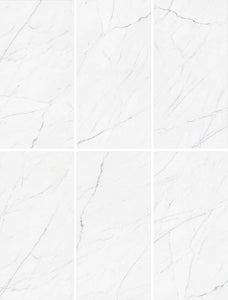 RF-TC126308 White Crystal Full Body Marble Tiles